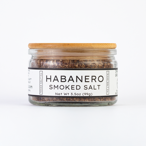 Habanero Smoked Salt Pecan Wood Smoked Salt Texas Salt Co