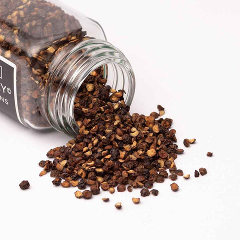 Thick Hickory Smoked Half Cracked Peppercorn Spice Texas Salt Co