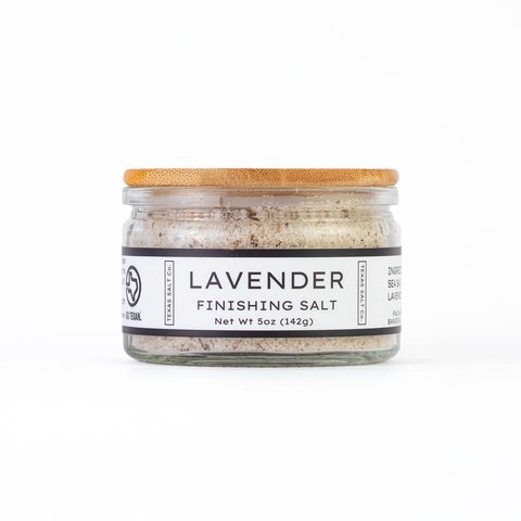 Lavender Finishing Salt Handcrafted Fleur de Sel Sea Salt