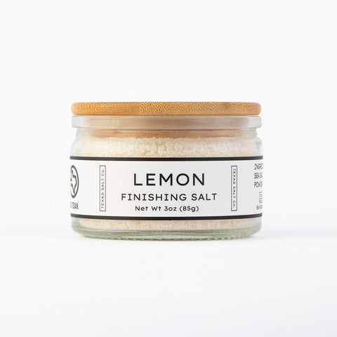 Lemon Finishing Salt Zesty Sea Salt Seasoning Pacific Ocean Brand