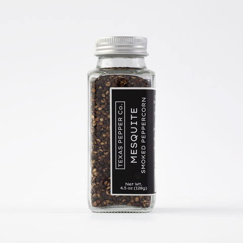 Mesquite Smoked Half Cracked Peppercorn Texas Salt Co