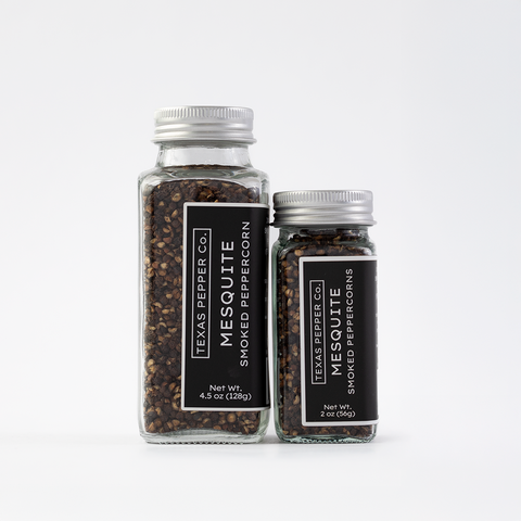 Mesquite Smoked Half Cracked Peppercorn Texas Salt Co