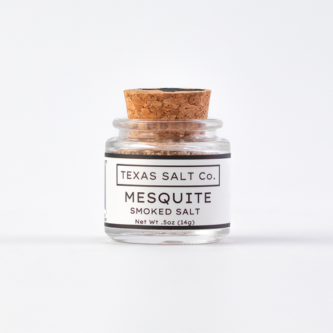 Mesquite Smoked Salt Pure Sea Salt Smoked Salt Texas Salt Co