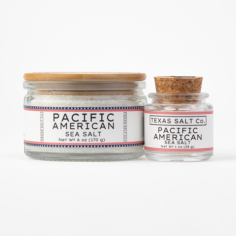 Pacific American Sea Salt Large Crystal Sea Salt Texas Salt Co