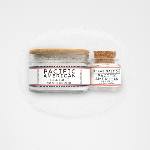 Pacific American Sea Salt Large Crystal Sea Salt Texas Salt Co