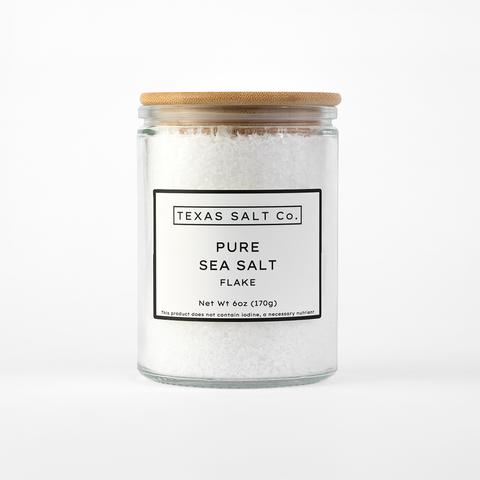 Pure Flake Sea Salt Unrefined Sea Salt Texas Salt Co