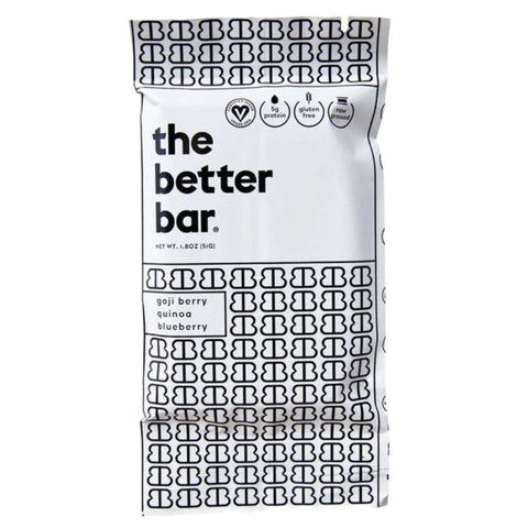 Goji Berry Quinoa Blueberry Nutrition Bar The Better Bar