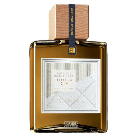 Winter Barreled Gin 750ML The Block Distilling