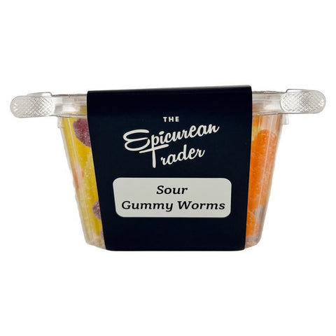 Sour Gummy Worms Tangy Chewy Candy 11OZ The Epicurean Trader