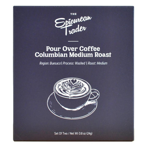 Pour Over Coffee Ground Specialty Grade Beans 2CT The Epicurean Trader