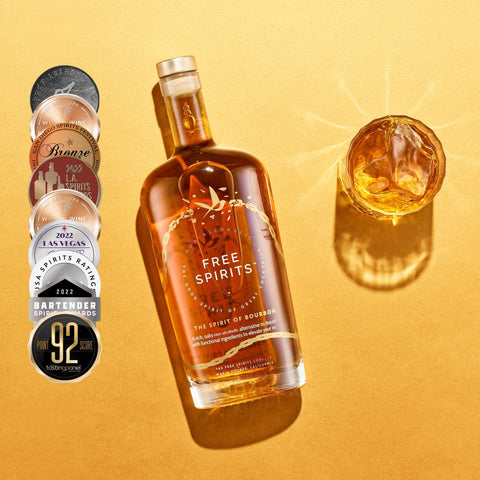 Spirit of Bourbon Oaky Non-Alcoholic Bourbon The Free Spirits Company