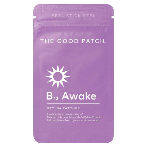 B12 Awake Plant-Powered Wearable Wellness Patch The Good Patch