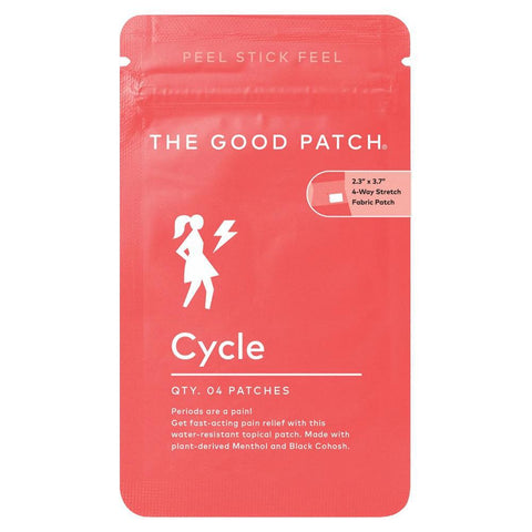 Cycle Wearable Wellness Patch 4 Patches The Good Patch