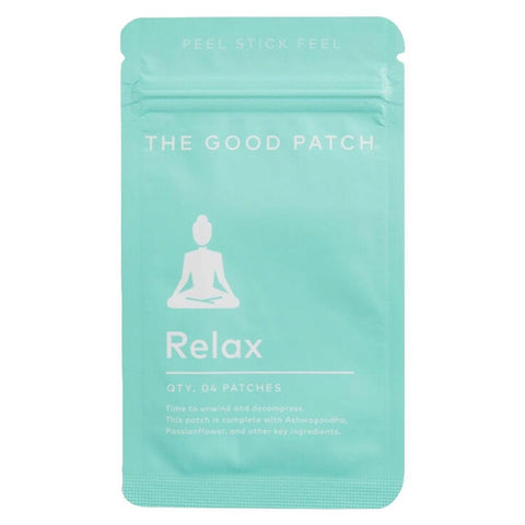 Relax Plant-Powered Wellness Patch 4 Patches The Good Patch