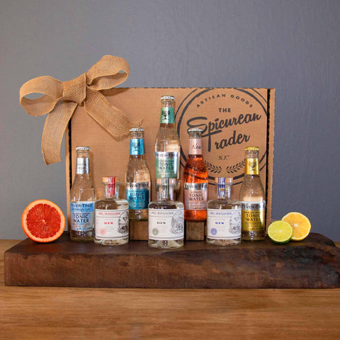 Gin & Tonic Kit with Tonic Water and Gin Combinations The Epicurean Trader