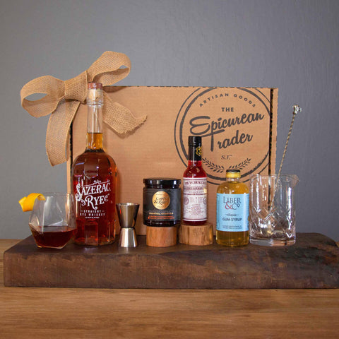 Old Fashioned Classic Cocktail Kit Artisan Kit with Bourbon or Rye