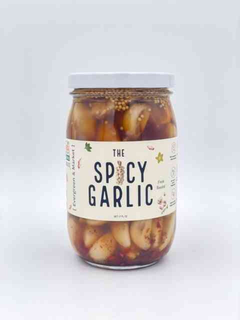 Spicy Pickled Garlic Bold Flavor Pickles The Spicy Garlic
