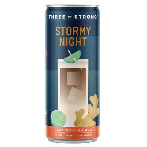 Stormy Night Strong Spirits Cocktail 12OZ Three Of