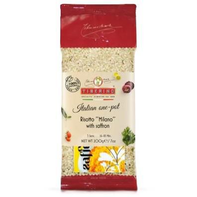 Risotto Milanese with Saffron 7OZ Premium Tiberino