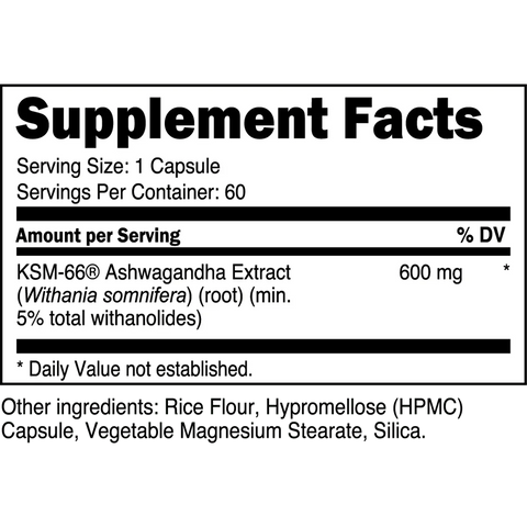 Transparent Labs KSM-66 Ashwagandha