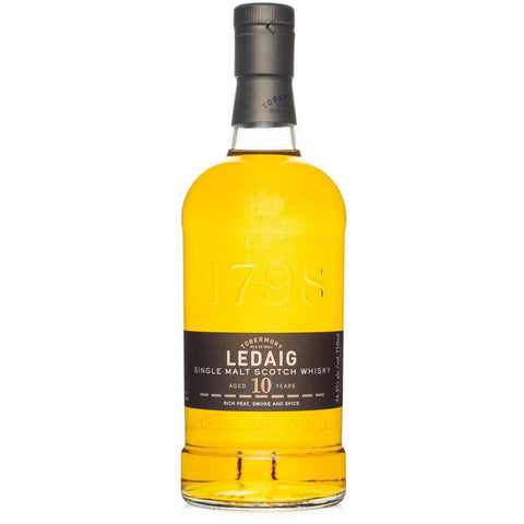 Ledaig 10yr Peated Single Malt Scotch 750ML Tobermory Distillery