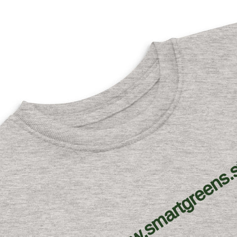 Toddler T-shirt Ash Heather Colors 100% Cotton www.smartgreens.store