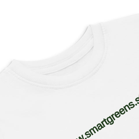 Toddler T-shirt Ash Heather Color 100% Combed Cotton www.smartgreens.store