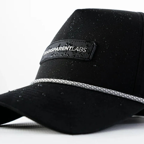 Transparent Labs 5 Panel Black Cap