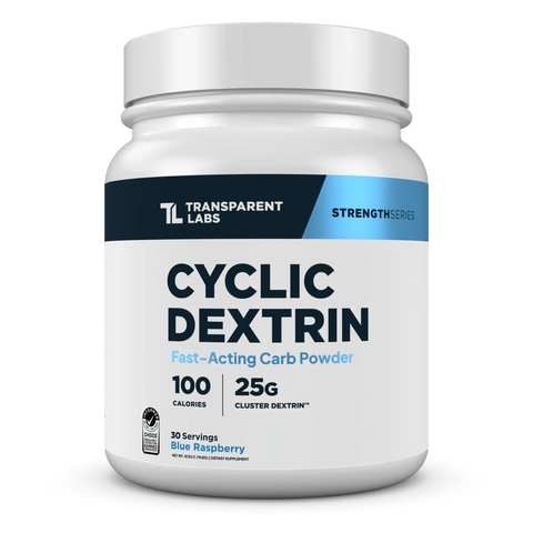 Transparent Labs Cyclic Dextrin | Cluster Dextrin® Carbohydrate Powder for Performance & Recovery