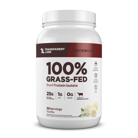 Transparent Labs Grass-Fed Beef Protein Isolate