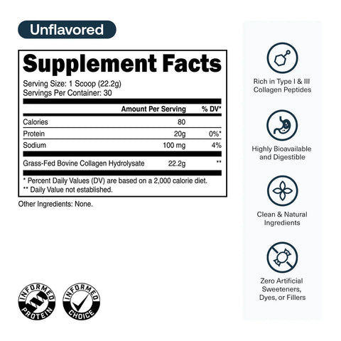 Transparent Labs Grass-fed Collagen Peptides