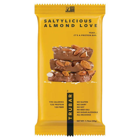 Saltylicious Almond Love Protein Bar 1.76OZ TruBar
