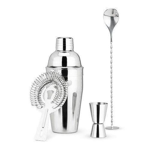 Stainless Steel Barware Set 4PC True Brands