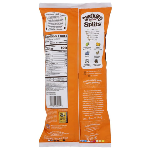 Sprouted Splits Pretzels 8 oz Unique
