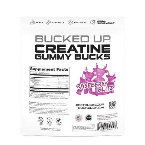 Bucked Up Creatine Gummy Bucks
