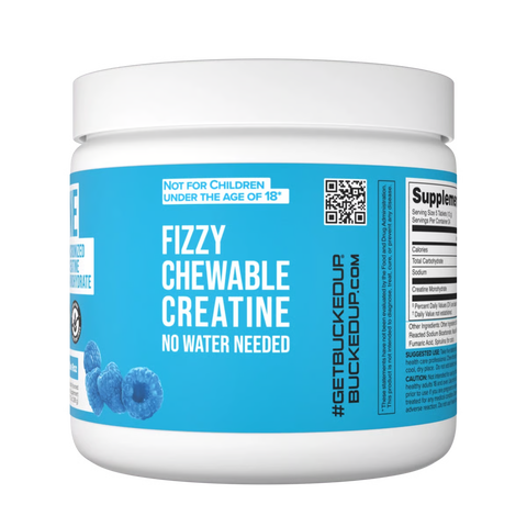 Bucked Up Creatine Candy | 5g Micronized Creatine Monohydrate Chewables