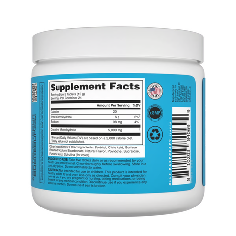 Bucked Up Creatine Candy | 5g Micronized Creatine Monohydrate Chewables