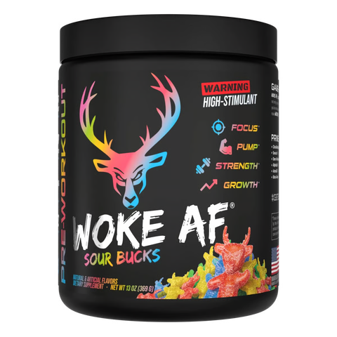 Bucked Up Woke AF - High Stimulant Pre-Workout