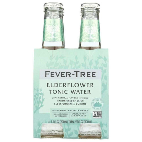 Elderflower Tonic Water Floral Mixer 4Pk FEVER TREE