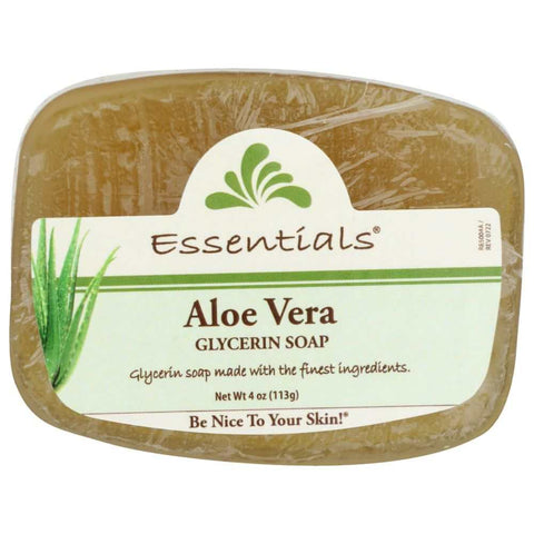 Aloe Vera Glycerine Soap Bar 4 oz Clearly Natural