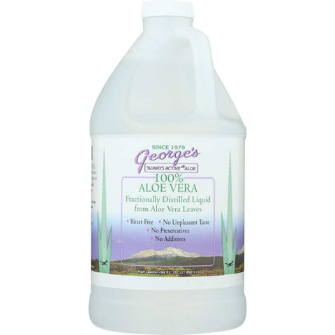 Aloe Vera Premium 64oz Fractionally Distilled Health Wellness GEORGES