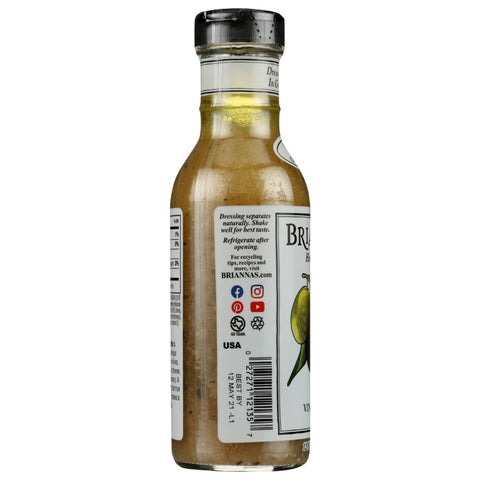 Italian Vinaigrette Dressing 12 oz Briannas