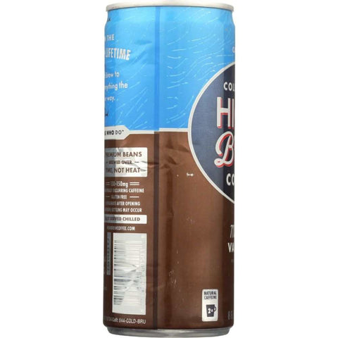 Mexican Vanilla Cold Brew Coffee Delicious Rich Smooth High Brew