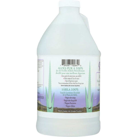 Aloe Vera Premium 64oz Fractionally Distilled Health Wellness GEORGES