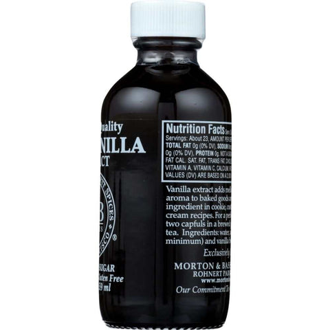 Vanilla Extract 2 oz Premium Vanilla Extract MORTON & BASSETT