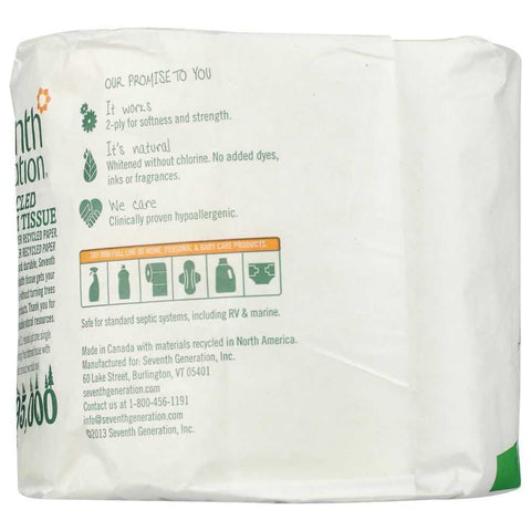 Recycled 2Ply Bathroom Tissue Eco-Friendly Toilet Paper SEVENTH GEN.