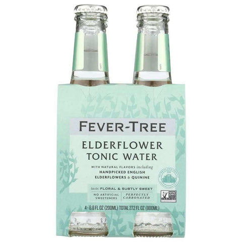 Elderflower Tonic Water Floral Mixer 4Pk FEVER TREE