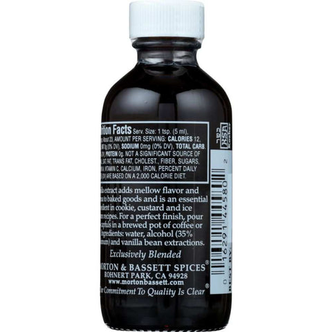 Vanilla Extract 2 oz Premium Vanilla Extract MORTON & BASSETT