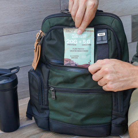 Vegan Protein Travel Packets 2-in-1 Protein + Creatine