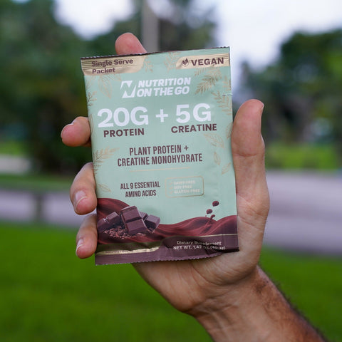 Vegan Protein Travel Packets 2-in-1 Protein + Creatine